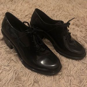 Melissa Dubrovka Block Heel Oxford (Black)